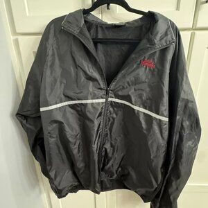 Vintage Sports Illustrated 100% Polyester Windbreaker Full Zip Jacket Size XL